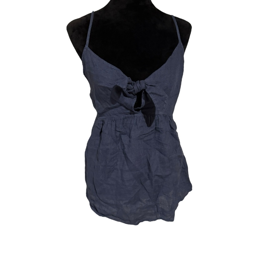 Women's Navy Blue Tank Top